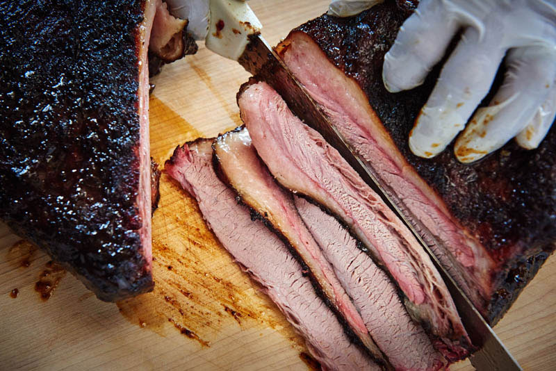 Juicy Sliced Brisket