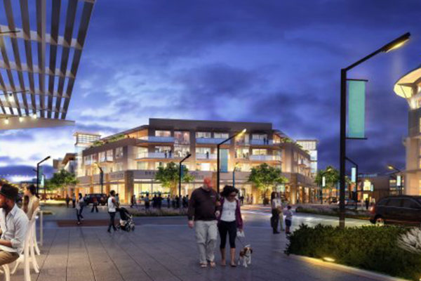 Artist rendering of The District in Round Rock.