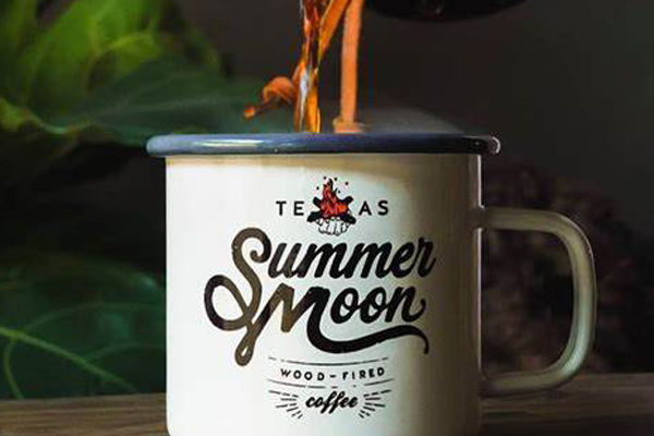 Summer moon coffee cup