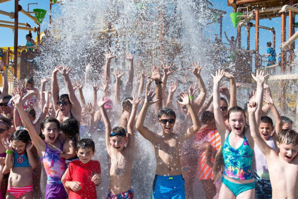 Kids at Rock'N River Water Park in Round Rock Texas