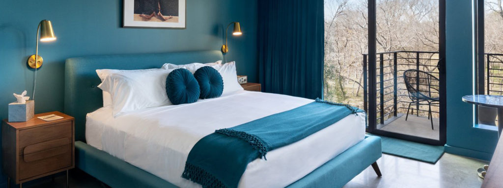 The Ruby Hotel king suite