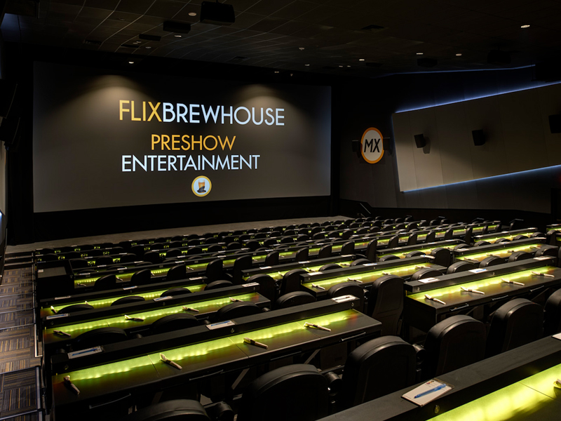 Interior view of Flix Brewhouse