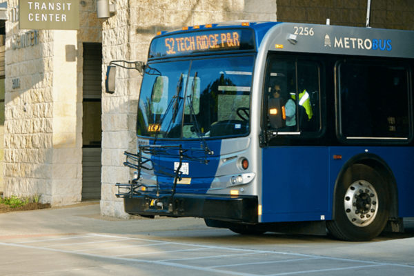 Metro station in Round Rock