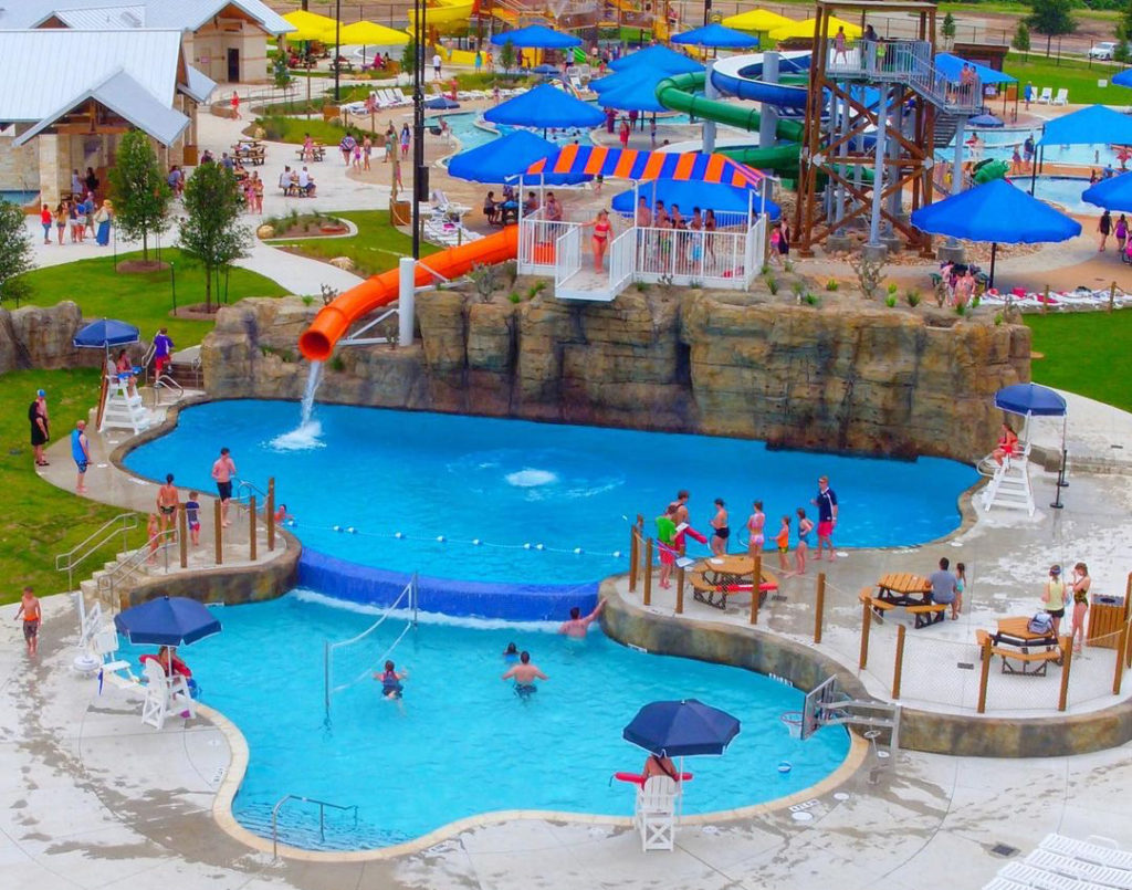 Image of the Rock n' River Water park.