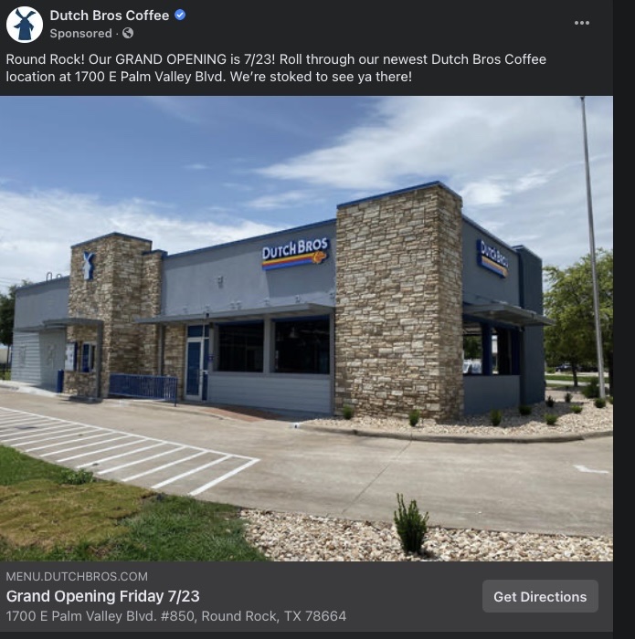 Dutch Bros Coffee Round Rock TX