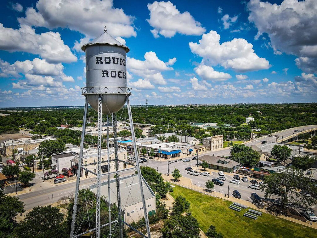 Photo of Round Rock Tower. 