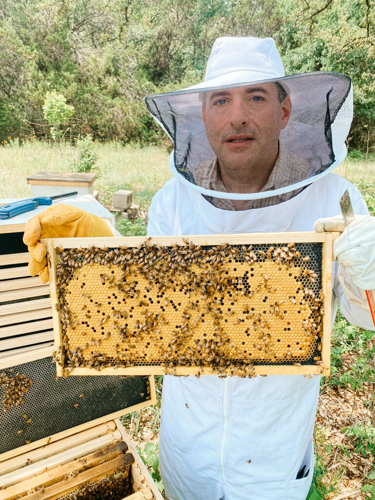 Konrad Bouffard, CEO and Head Beekeeper of Round Rock Honey.