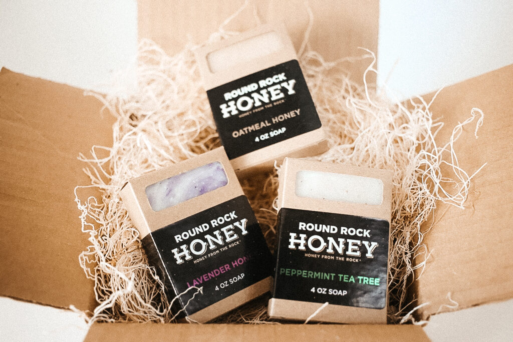 Round Rock honey soaps.
