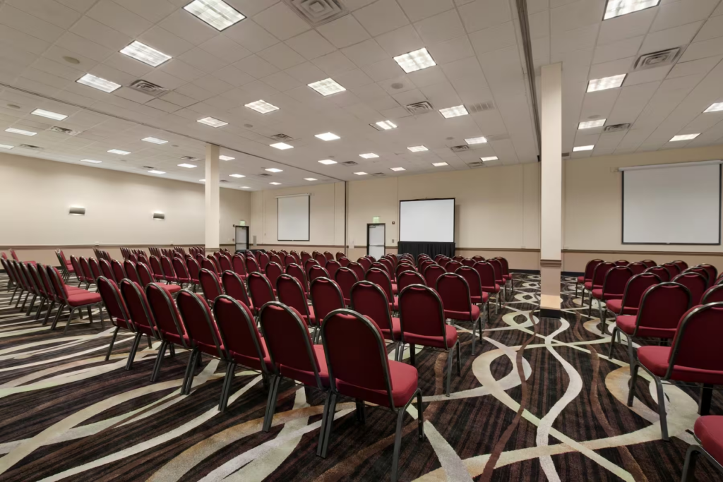 Interior view of larger meeting room