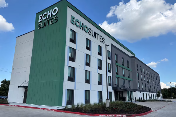 ECHO Suites exterior view of hotel