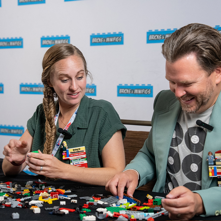 Lego Commentators Building