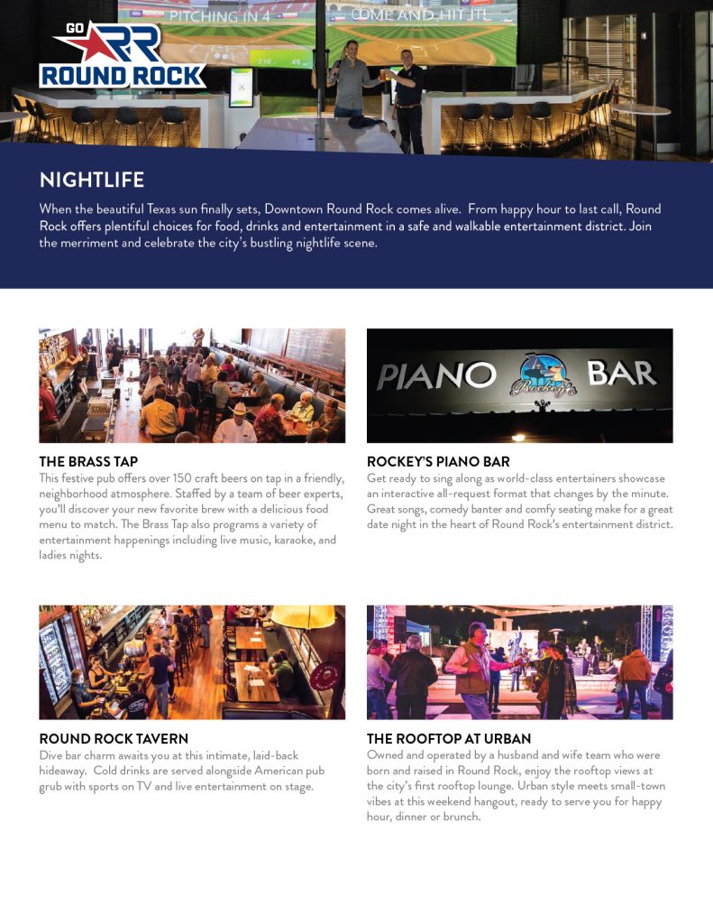 Night Life Fact Sheet 2026