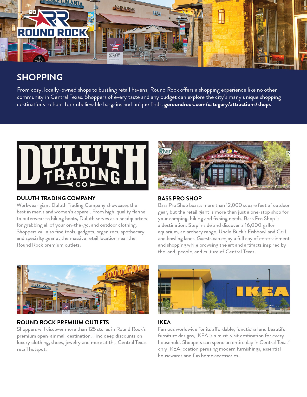 Shopping Fact Sheet 2026