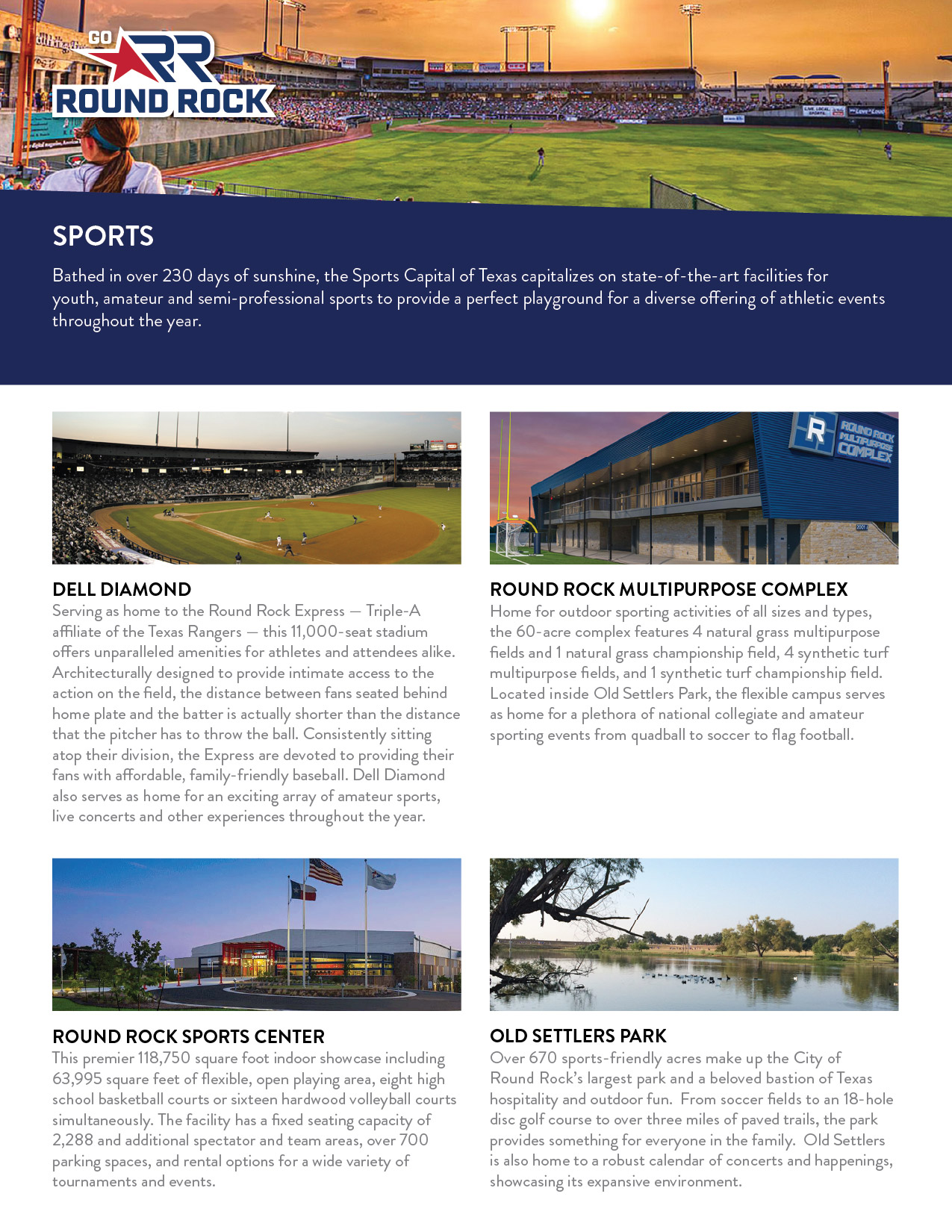 Sports Fact Sheet 2026